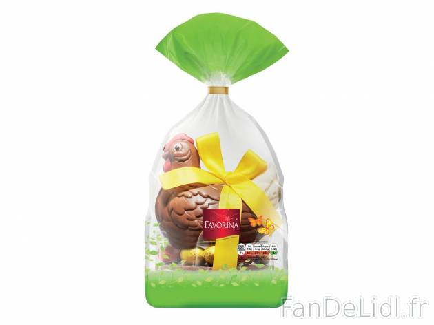 Poule sur nid au chocolat au lait1 , prezzo 2.69 € per 250 g 
- Avec ses petits ...