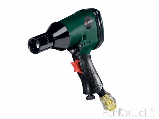 Clé à chocs pneumatique , prezzo 27.99 € 
- Pression max. 6,3 bar
- 10 douilles ...