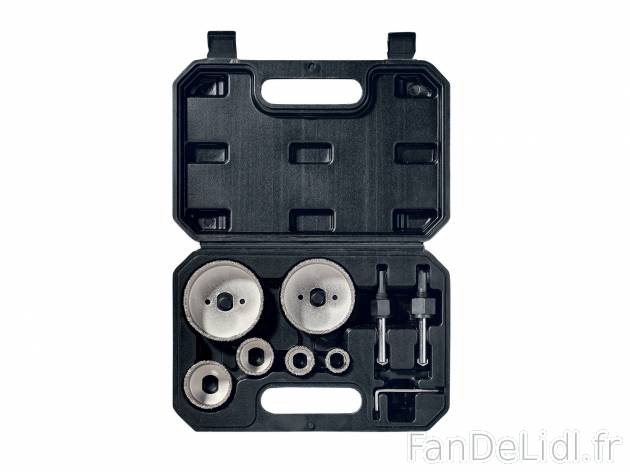 Set de scies cloche , prezzo 13.99 € 
- 9 pièces
- Adaptées à toutes les ...
