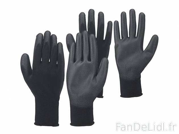 Gants multifonctions , prezzo 2.99 € 
- Gants de protection catégorie 2 EN 388:2016
- ...