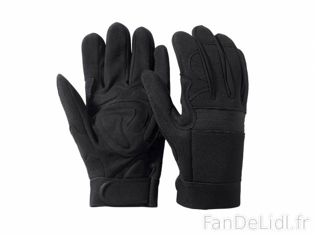 Gants de travail homme , prezzo 7.49 € 
- Taille 7, 8, 9, 10 et 11
- Ex. dos ...