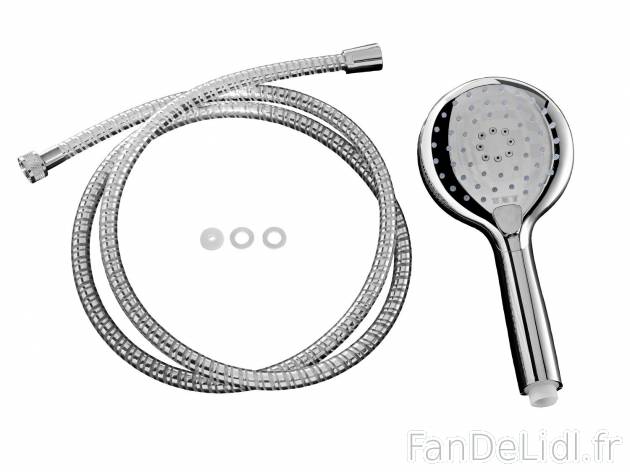 Pommeau de douche multijets avec flexible , prezzo 9.99 € per L&apos;unité ...