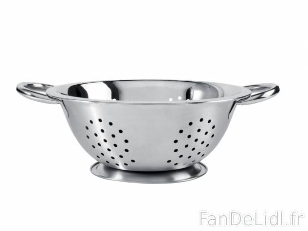 Ustensile de cuisine en acier inoxydable , prezzo 2.49 € 
- Au choix : passoire ...