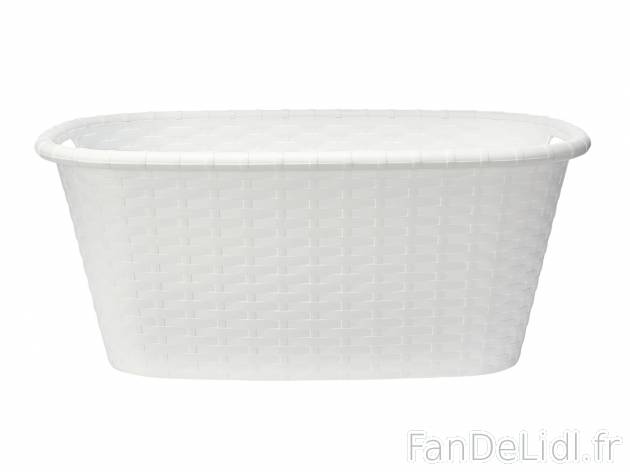 Panier à linge , prezzo 4.99 € 
- Env. 35 L
- Env. 59,5 x 39,5 x 25 cm
- 2 ...
