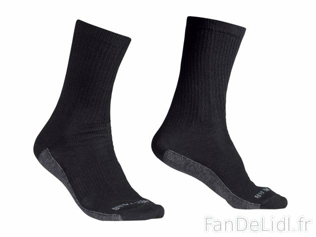 3 paires de chaussettes de travail montantes homme , prezzo 4.99 € per Le lot ...