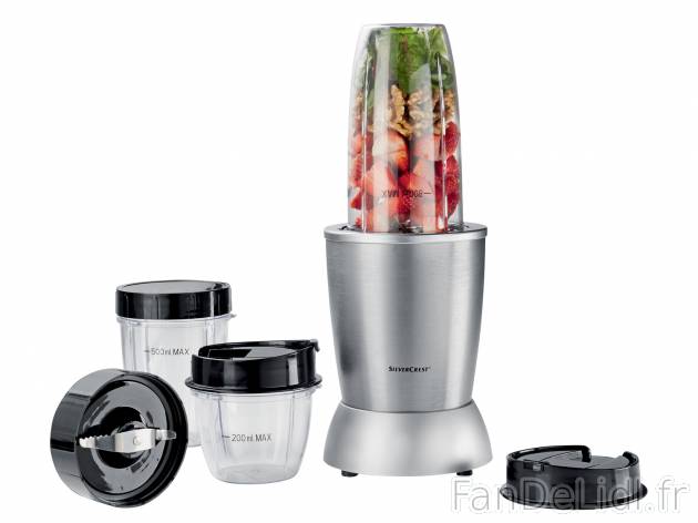 Blender à smoothies , prezzo 39.99 € 
- 700 W pour 20 000 tr/min. max.
- 1 ...