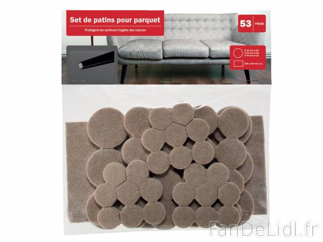 Patins de protection , prezzo 1.49 € per Le set au choix 
- Patins pour parquet
- ...