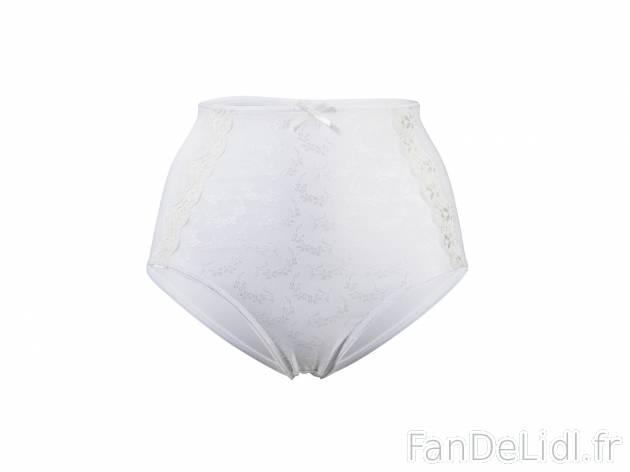 Culotte gainante , prezzo 3.99 € 
- Ex. devant et dos 83 % polyamide et 17 % ...