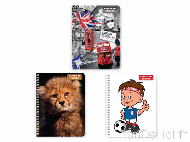 Cahier de textes , prezzo 0.79 €