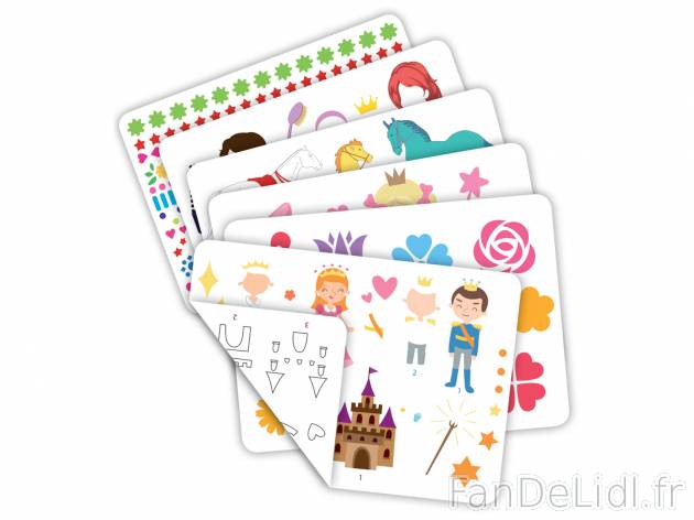 Set de pochoirs à dessin , prezzo 2.49 € 
- 6 pochoirs avec de nombreux motifs ...