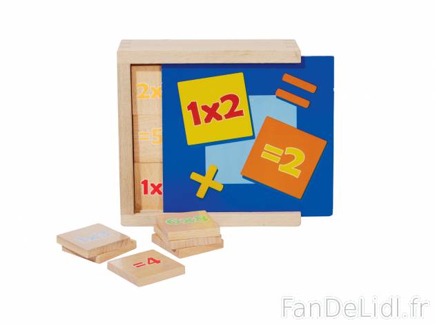Boîte d’apprentissage en bois , prezzo 4.99 € 
Au choix : 