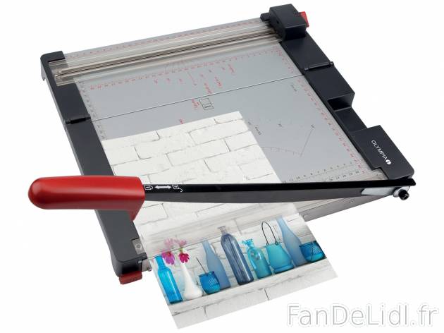 Massicot , prezzo 19.99 € 
- Pour couper photos, impressions, cartes et documents ...