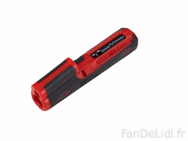 Dénudeur , prezzo 5.99 € 
- Pour les câbles standards d’env. 0,5 à 6 mm², ...