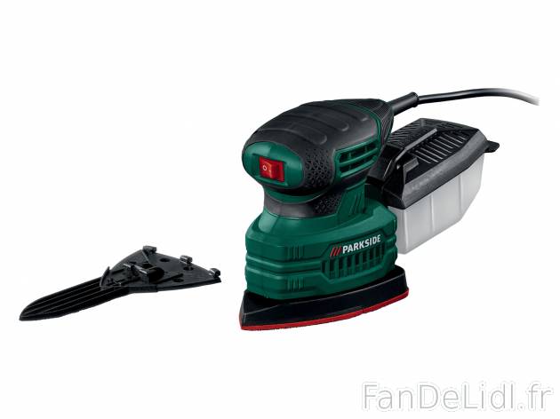 Ponceuse triangulaire , prezzo 16.99 € 
- Remplacement facile des feuilles abrasives ...