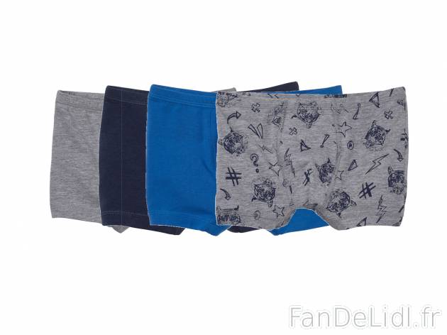 Boxers ou slips garçon , prezzo 4.99 € 
- Au choix : boxers garçon, 100 % coton ...