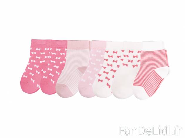 Chaussettes fille , prezzo 3.99 € 
- Ex. 75 % coton, 24 % polyamide et 1 % élasthanne ...