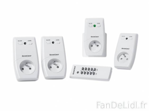 Prises télécommandées , prezzo 14,99 € per Le set 
- Jusqu‘à 25 m de portée ...