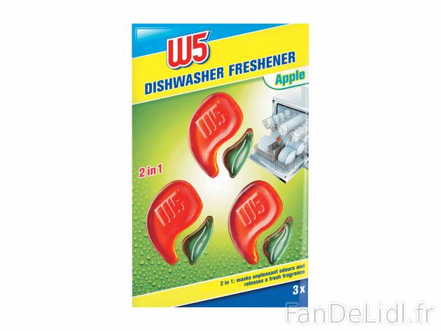Désodorisant pour lave-vaisselle , prezzo 1.99 €  
-  Au choix : pomme ou citron