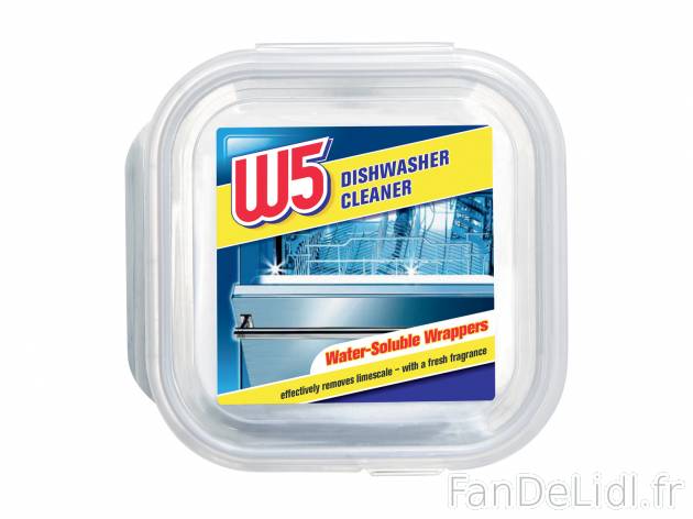 Pastilles nettoyantes lave-vaisselle , prezzo 1.59 €  
-  Inédit chez Lidl
