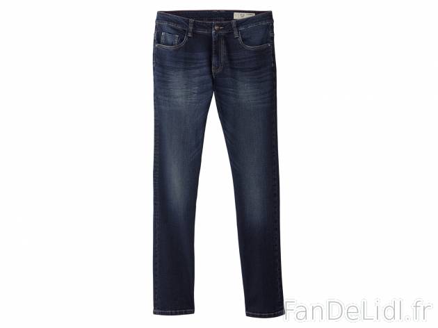 Jean slim homme , prezzo 11.99 € 
- Ex. 98 % coton et 2 % élasthanne (LYCRA®).
- ...