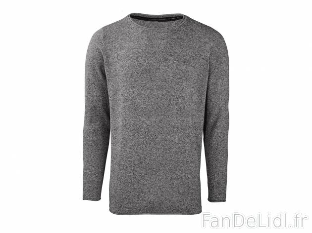 Pull en maille fine , prezzo 6.99 €  
-  100 % coton
-  3 coloris au choix