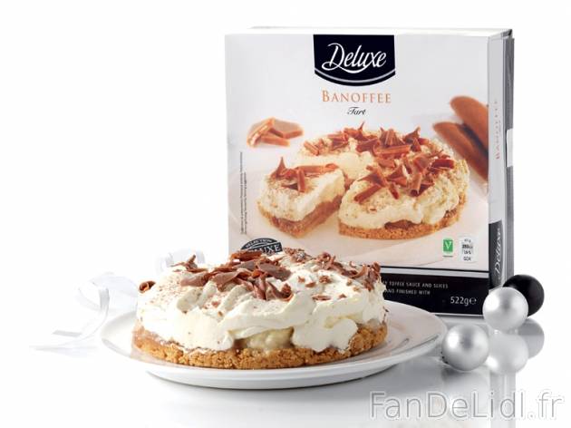 Tarte sablée Banoffee1 , prezzo 4,49 € per 522 g, 1 kg = 8,60 € EUR. 
- Tarte ...