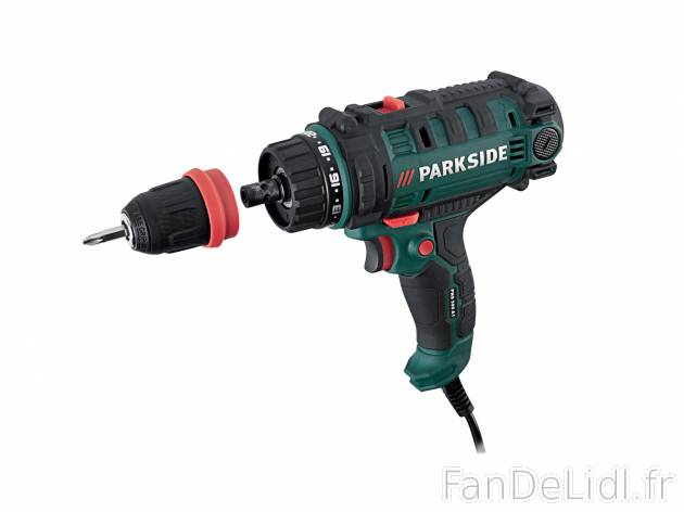 Perceuse-visseuse 2 vitesses , prezzo 24.99 € 
- Quantités limitées à 25 000 ...