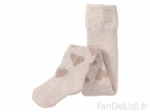 Collant bébé fille , prezzo 2.49 € 
- Ex. 81 % coton, 18 % polyamide et 1 % ...