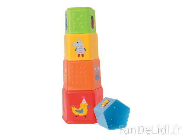 Jeu d’empilage/d’encastrement bébé , prezzo 4.99 € 
- Au choix : set de ...
