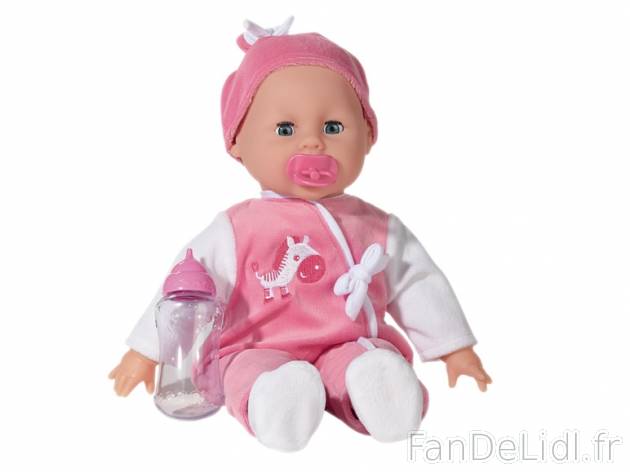 Poupée bébé , prezzo 12,99 € per L&#039;unité au choix 
- 24 sons de ...