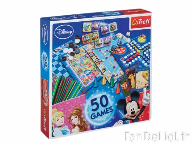 Coffret de jeux familial , prezzo 9,99 € per L&#039;unité 
- 50 jeux 
- ...