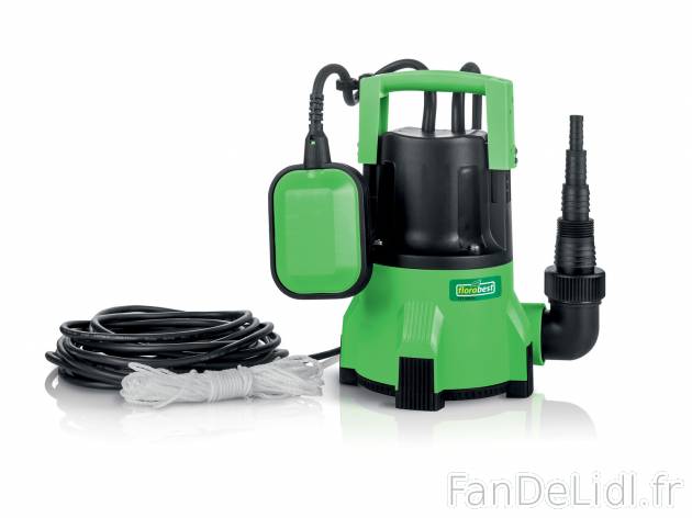 Pompe à eau claire immergée , prezzo 29.99 € 
- 400 W
- Utilisable sous l’eau ...
