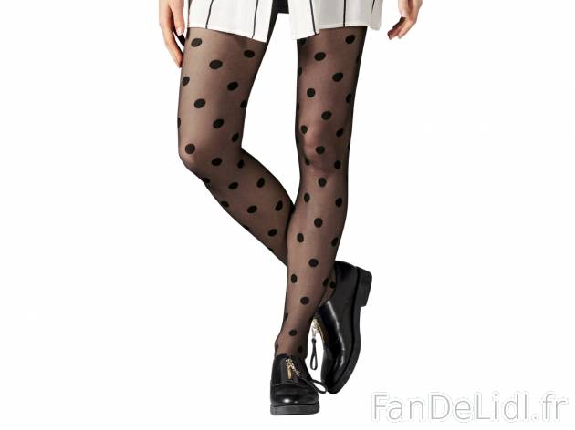 Collant fin , prezzo 2.99 € 
- Ex. 93 % polyamide et 7 % élasthanne (LYCRA®)
- ...