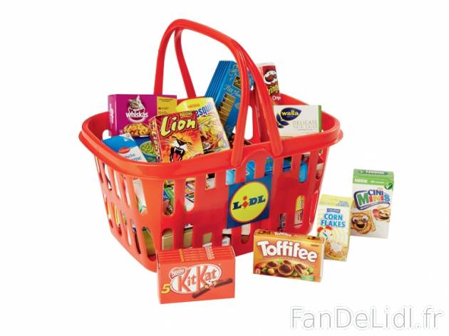 Panier à provisions , prezzo 4,99 &#8364; per Le set au choix 
- Adapt&eacute; ...