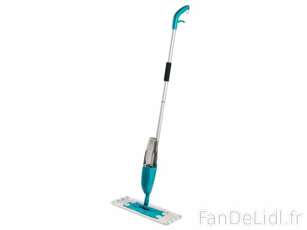 Balai vaporisateur , prezzo 11.99 € per Le set 
- Hauteur : env. 130 cm
- Capacité ...