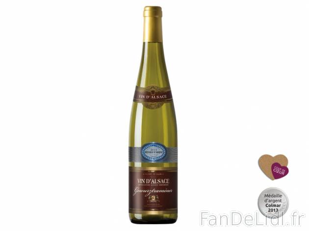 Gewurztraminer 2012 AOC1 , prezzo 5,29 &#8364; per 75 cl, 1 L = 7,05 € EUR. ...