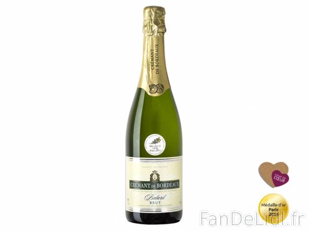 Crémant de Bordeaux Brut Balard AOC1 , prezzo 4,99 &#8364; per 75 cl, 1 L = ...