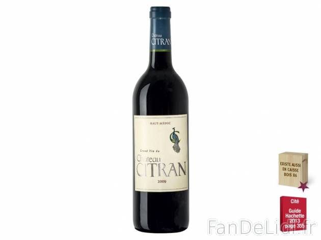 Haut-Médoc Château Citran 2009 AOC1 , prezzo 83,45 &#8364; per La caisse bois ...