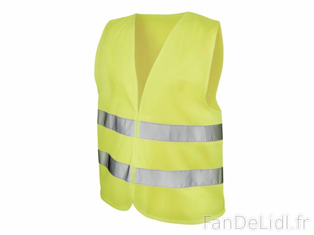 Gilet de sécurité auto , prezzo 1.89 € 
- Taille unique
- 2 bandes réfléchissantes ...