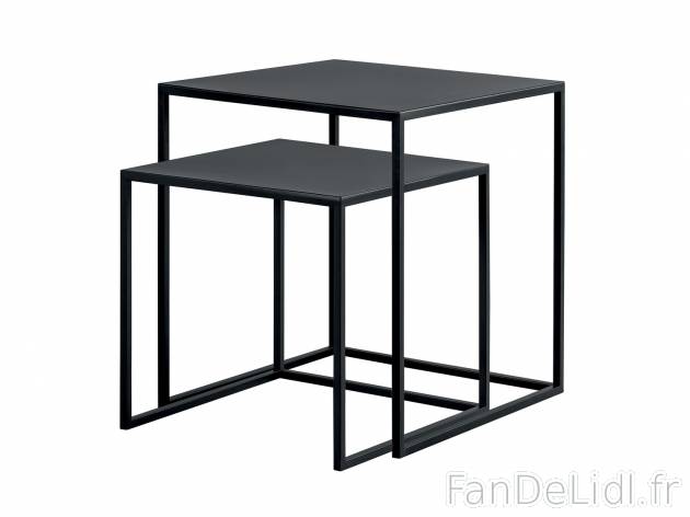 Tables d’appoint , prezzo 24.99 € 
- En métal peint par poudrage
- Set de ...