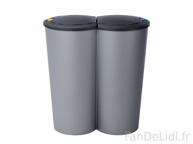 Poubelle , prezzo 8,99 € per L&#039;unité 
-      2 x env. 23 L