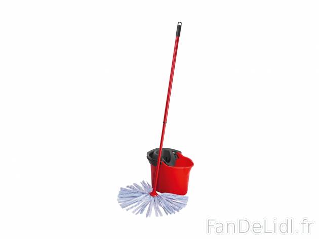 Balai à franges avec seau , prezzo 8.99 € 
- Seau-essoreur d’env. 12 L avec ...