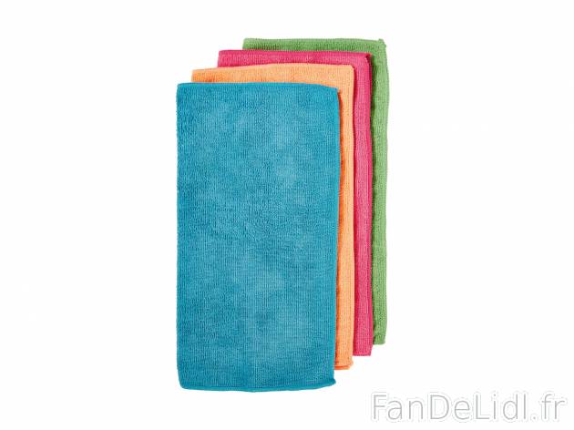 Chiffons en microfibre , prezzo 3.99 € 
- 80 % polyester et 20 % polyamide
- ...