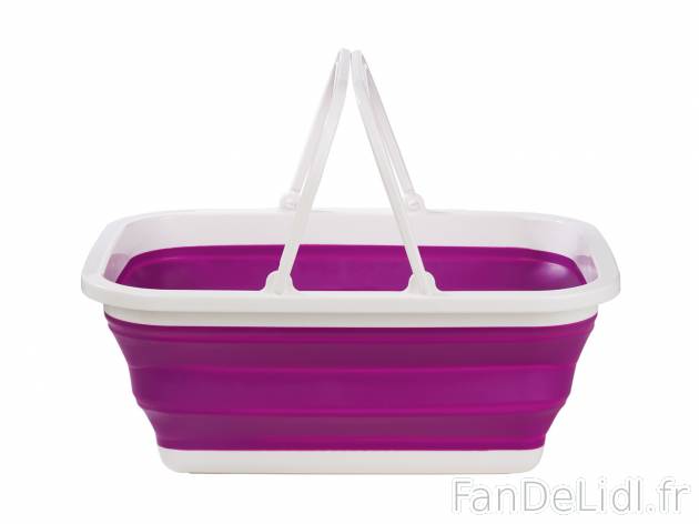 Panier pliant ou seau , prezzo 5.99 € 
- Au choix : panier pliant : env. 6 L ...