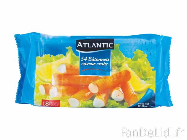 54 bâtonnets de surimi1 , prezzo 2.75 &#8364; per 810 g 
- Prix normal pour ...