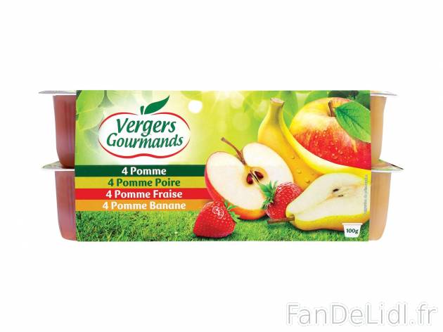 16 compotes1 , prezzo 2.39 &#8364; per 1,6 kg 
- Assortiment de compotes de ...