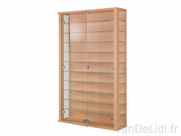 Vitrine , prezzo 79,99 € per L&#039;unié 
- 10 étagères réglables en ...