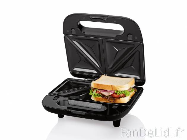 Appareil à croque-monsieur 3 en 1 , prezzo 19.99 € 
- Recettes incluses
- 750 ...