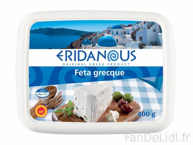 Feta grecque AOP1 , prezzo 3.99 € per 400 g 
    