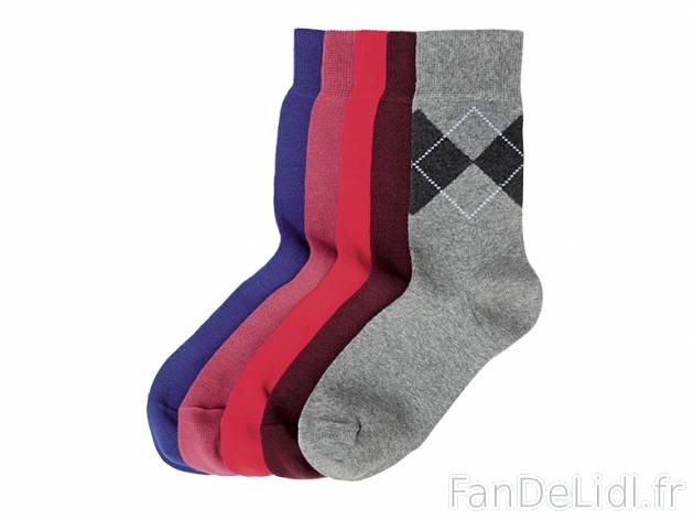 5 paires de chaussettes femme , prezzo 4,99 € per Le lot au choix 
- Ex. : 98 ...
